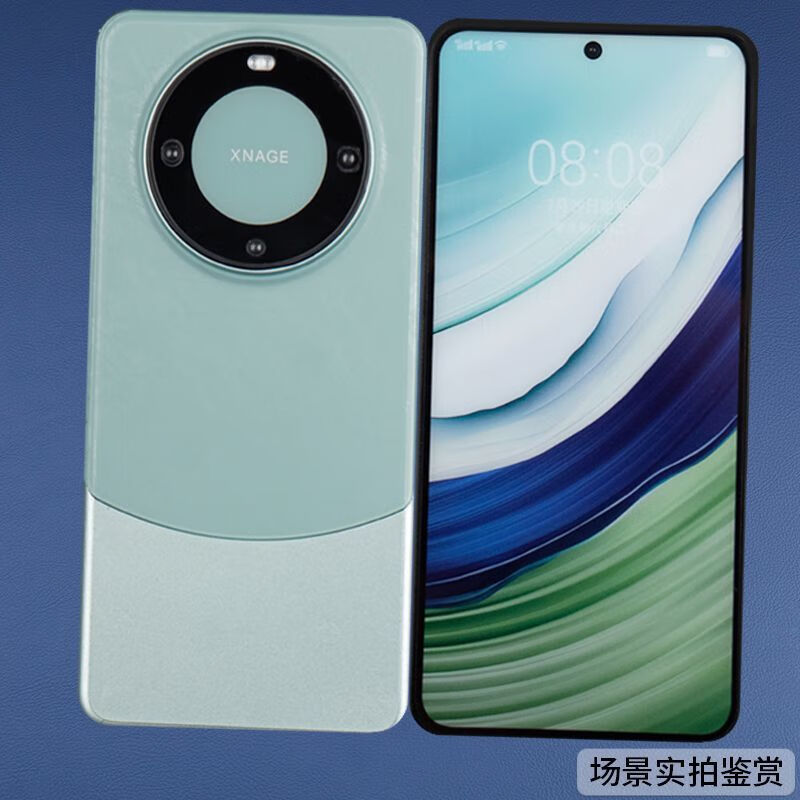 Yunluo mobile phone model is suitable for Huawei mate60mate60Pro simulation display with bright screen model machine. Main picture model MATE60 Yadan black glass screen