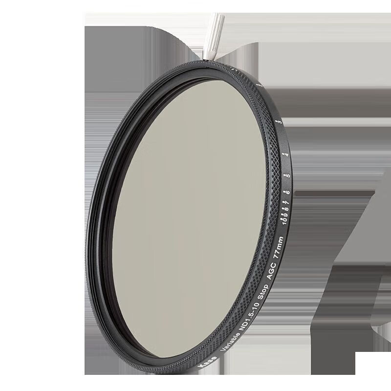 Kase light reduction mirror AGC adjustable ND3-1000 1.5-10 gears 72mm ND mirror medium gray density mirror low color long exposure water flow brushed slow door AGC model