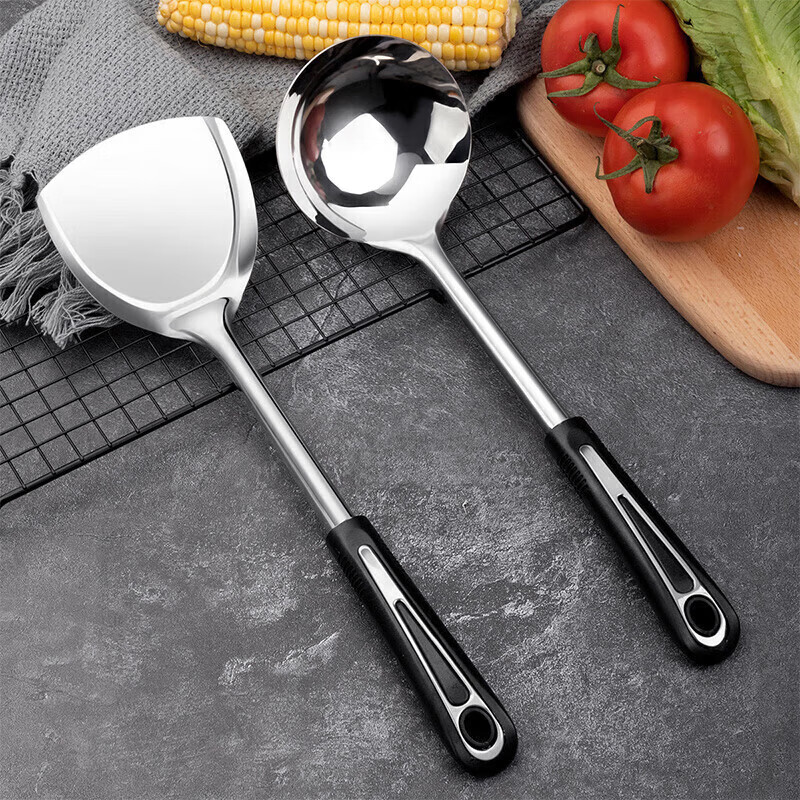 MAXCOOK spoon thickened stainless steel spoon Moon Star Series MYX-02