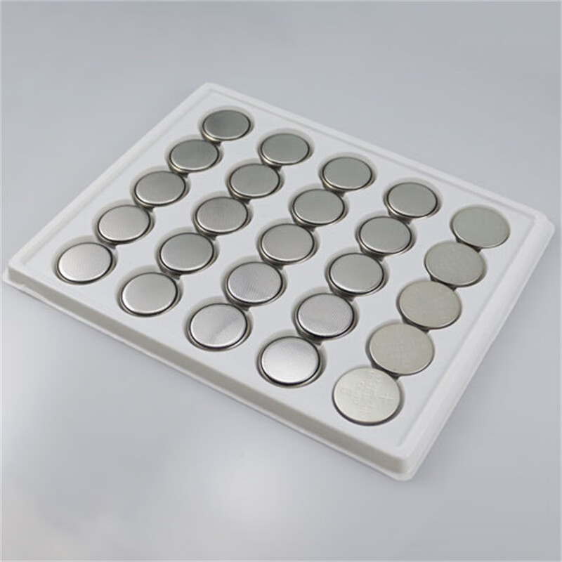 Ouhuayuan CR2032 car key remote control computer motherboard flash ball caliper electronic scale primary button lithium battery 3V single (10 pcs)