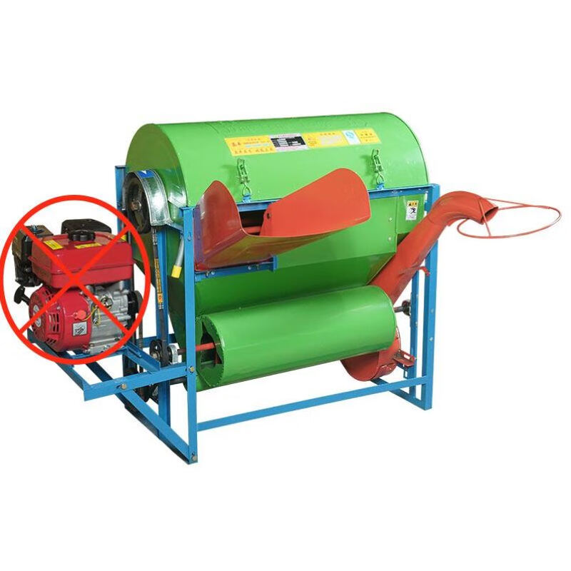 Yunqige agricultural rice threshing machine rice threshing machine household rice harvester threshing machine small gasoline threshing machine full feeding threshing machine single machine