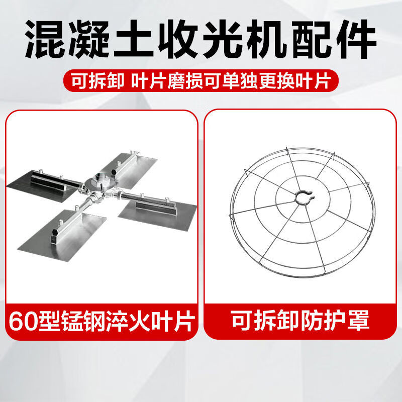 Handheld electric smoothing machine, cement floor polishing machine, wall polishing machine, floor polishing machine, wall polishing machine, wall and floor polishing machine (hard disk + iron plate + blade)