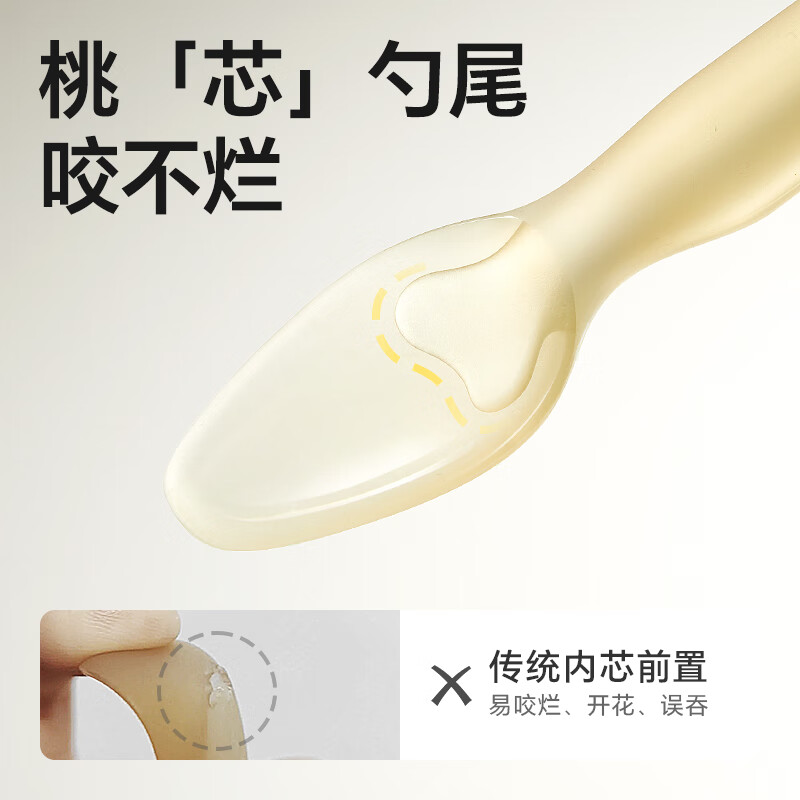 Royal Pet Silicone Soft Spoon Newborn Baby Food Spoon Feeding Milk and Water Baby Rice Cereal Special Two Pack with Storage Box