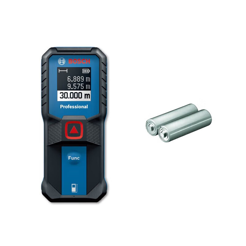 Bosch (BOSCH) laser distance meter GLM handheld infrared electronic ruler measuring instrument home measuring room ruler doctor measuring tool GLM30-23 shipped from Shanghai warehouse