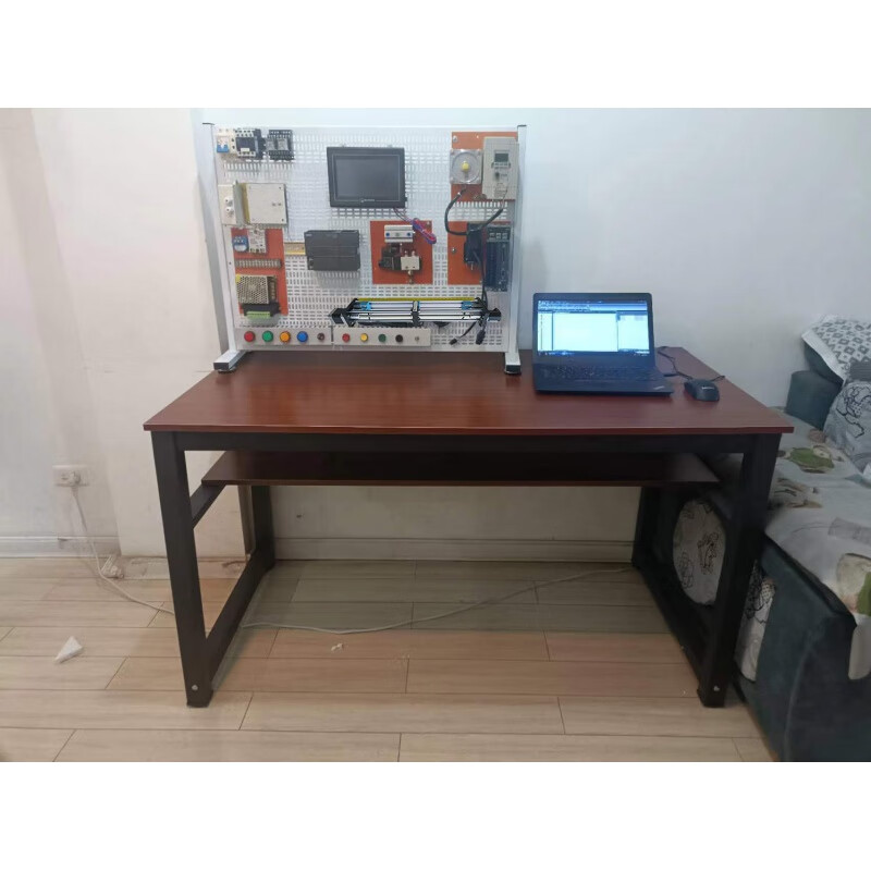 Jingshilan plc training platform experimental teaching platform competition training electrician workbench installed porous mesh plate electrician training platform with experimental motor