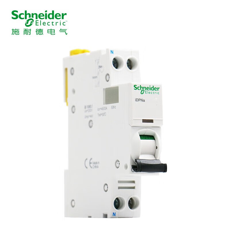 Schneider Electric air switch IDPN series C25A 4.5KA compact 1P+N occupies 1 position air circuit breaker A9P08625