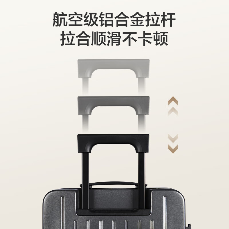 Made in Tokyo, one-click luggage opening Lite trolley suitcase, suitcase, graphite gray, 20 inches