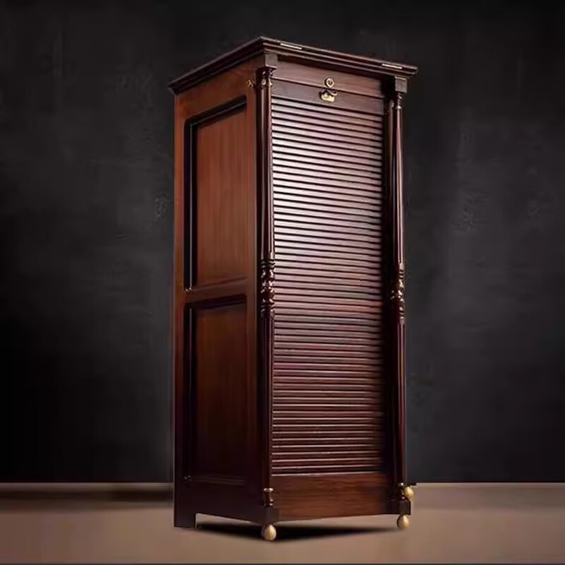 Bear House BEARSHOUSE Black Walnut Dental Cabinet 5o Adult Eastlake Dental Cabinet Tea Set Stationery Jewelry Storage Cabinet Storage Rack Dimensional Enlightenment (Ready Stock Quick Delivery)