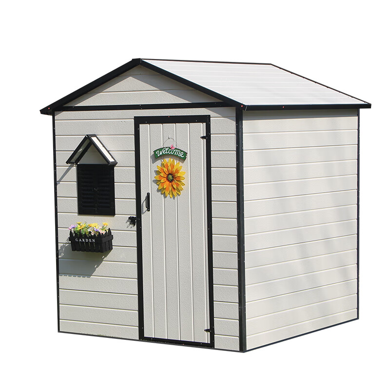 Qinchuangyuan customized garden courtyard tool room sundry storage storage room terrace small house pet villa outdoor modular house supports customization (3-5 days delivery)