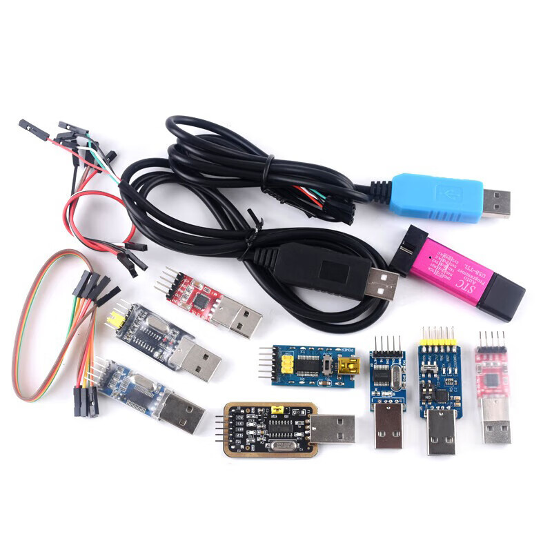 Green Shen USB to TTL USB to serial download cable CH340G module RS232 upgrade board brush machine board line PL2303 CH340C blackboard USB to TTL module TYPE-C port