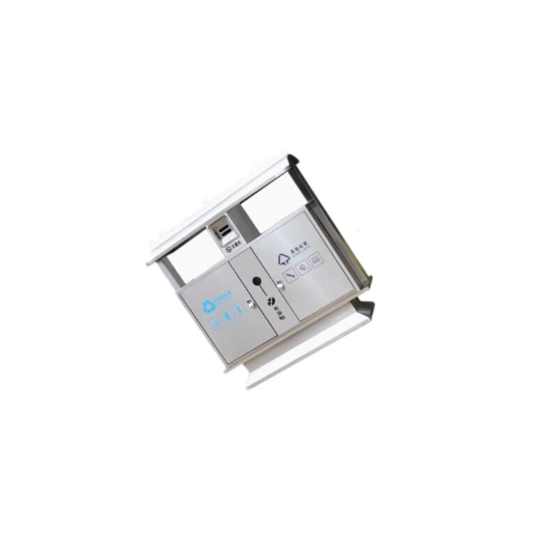 Classified recycling bin material: stainless steel, length 850mm, width 400mm, height 1000mm