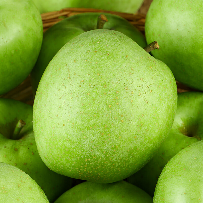 Jingxiansheng Shandong Yantai Freckled Wanglin Green Apple 3 catties, single fruit 170g + fresh fruit, free shipping directly from the source