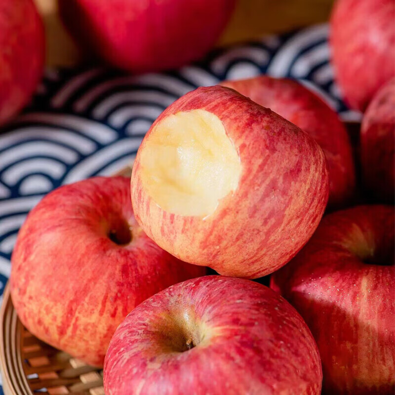 Jingmi Luochuan Red Fuji Apple 6 pieces 170g + Shaanxi fresh fruits in season, straight from the source