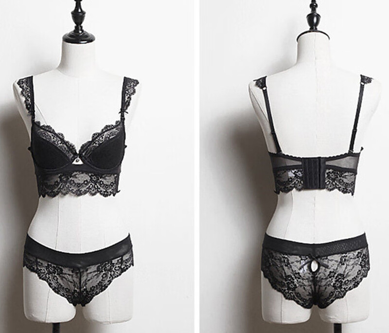 MAOHUO Brand Zodiac Year of the Snake Underwear Women's Lace Bra Side Adjustable Women's Secret Garden Bra Set White Set 70A 32