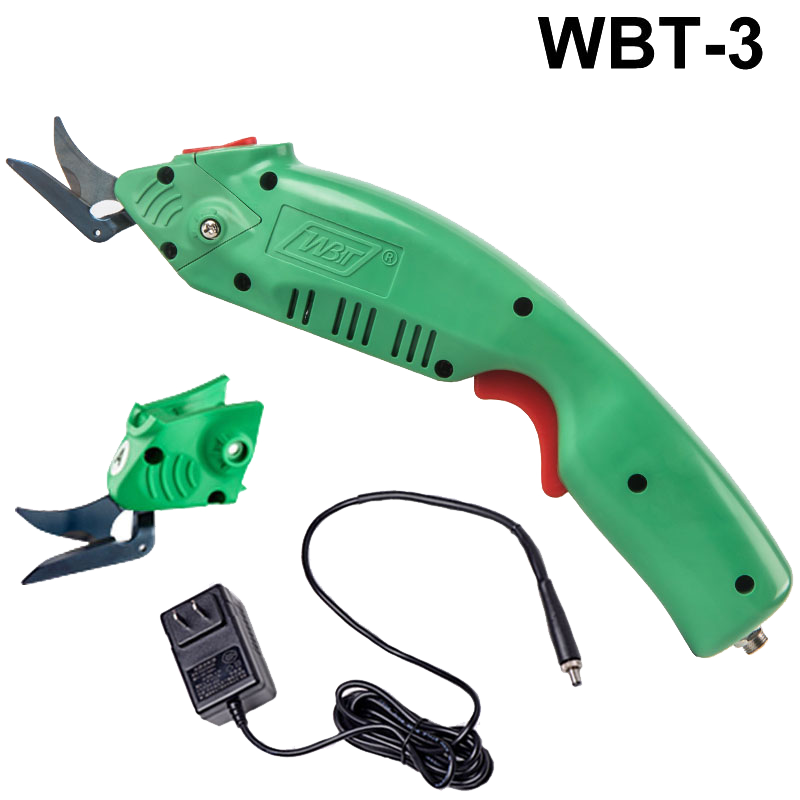 Golden Point Atomic WBT-3 Electric Scissors Electric Scissors for Cloth Clothing Factory Trimming Cloth Leather Fiberglass Tool Scissors WBT-3 2 Blades
