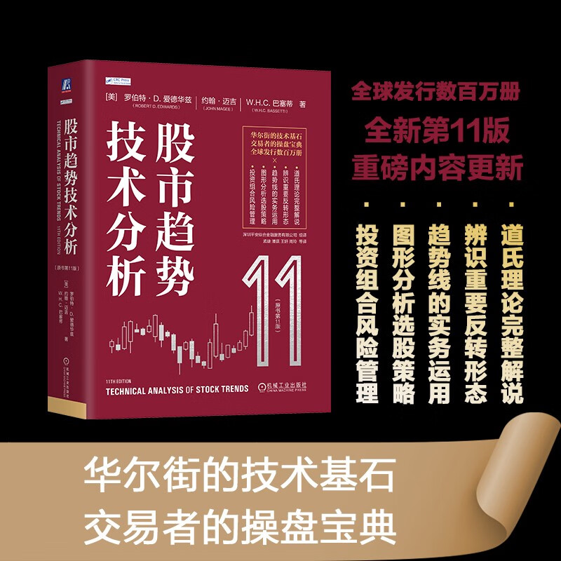 Technical Analysis of Stock Market Trends, 11th Edition Original Book, Trader's Guide to Trading, Basic Knowledge for Getting Started with Stocks, Indicator Value Investment Book, Technical Analysis of Stock Market Trends