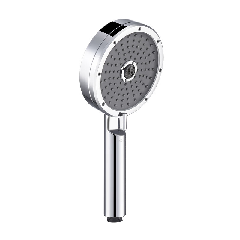 Kohler Star Enjoy supercharged shower head single head shower set spray handheld showerhead universal three-function household large water outlet silver spray handheld