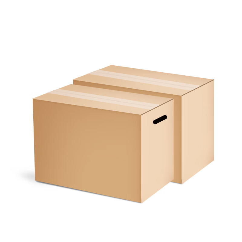Moving box carton extra large thickened packaging extra hard express logistics storage box extra large carton extra hard 60*40*50CM/1 piece moving carton without buckle hand