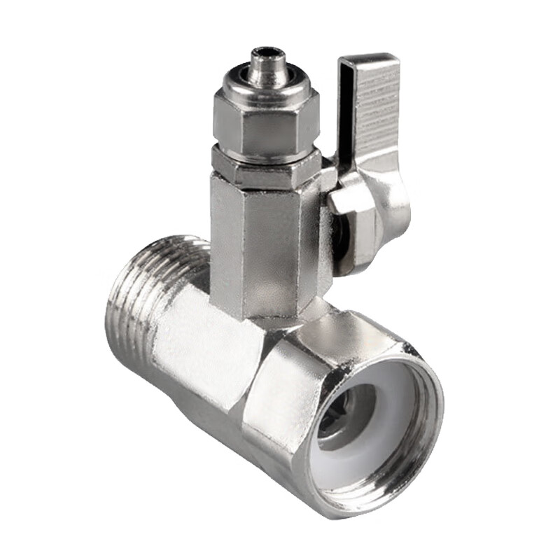 Whalewanhui universal water purifier accessories one-piece water inlet tee 4-point to 2-point PE pipe integrated three-way water purification equipment adapter W501