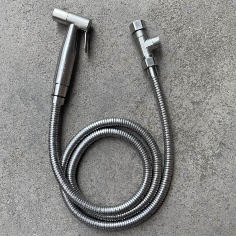 Jomoo new universal replacement 304 nozzle bathroom toilet companion spray gun set ass washing shower booster bidet spray gun + telephone line pipe 3 meters