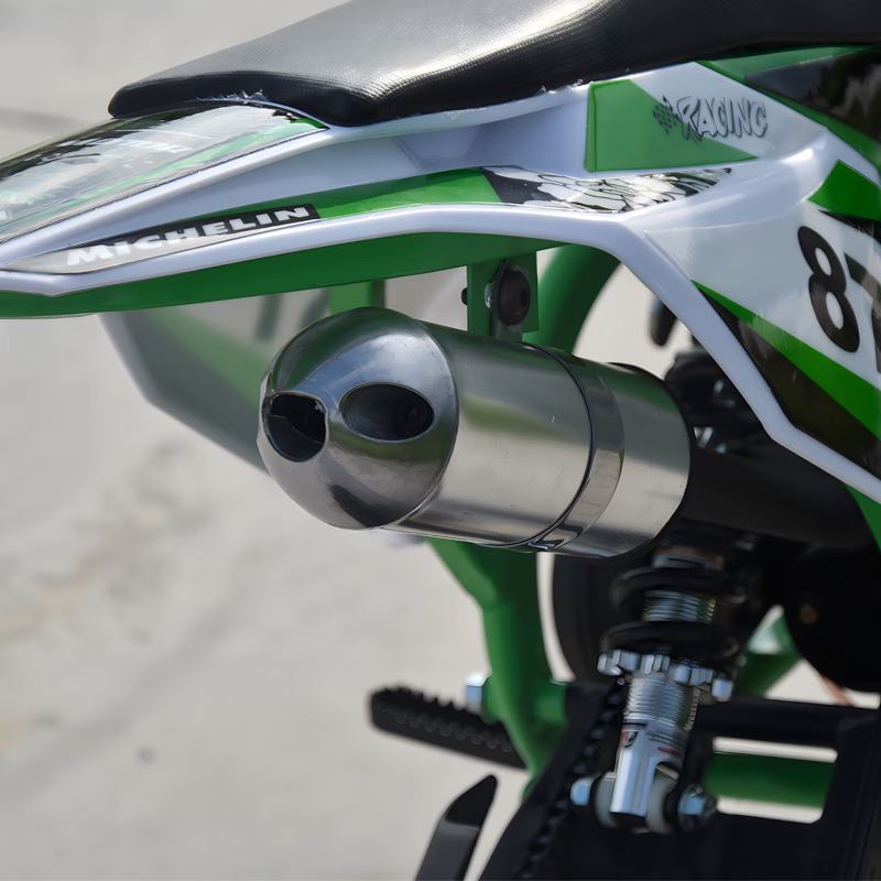 Langchuang's 24-year new small motorcycle children's 49cc mini motorcycle small off-road vehicle mixed oil gasoline fuel adult 4-stroke pure gasoline version hand start pull