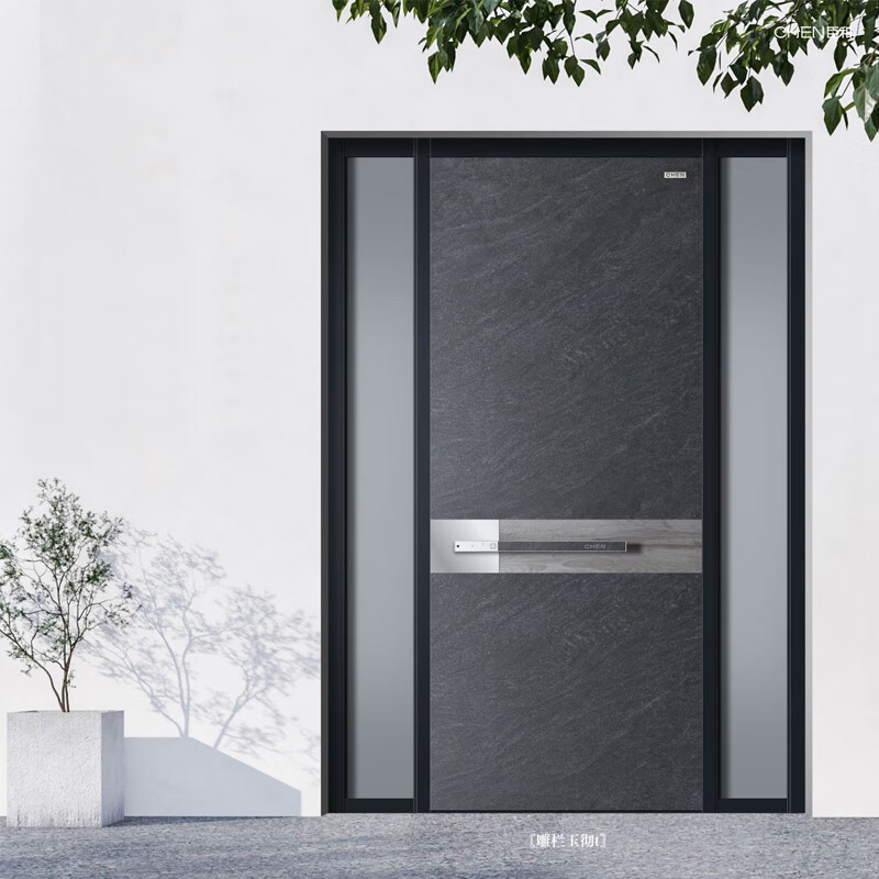 Chenhe CH-diaolanyuche door cast aluminum door villa door/square