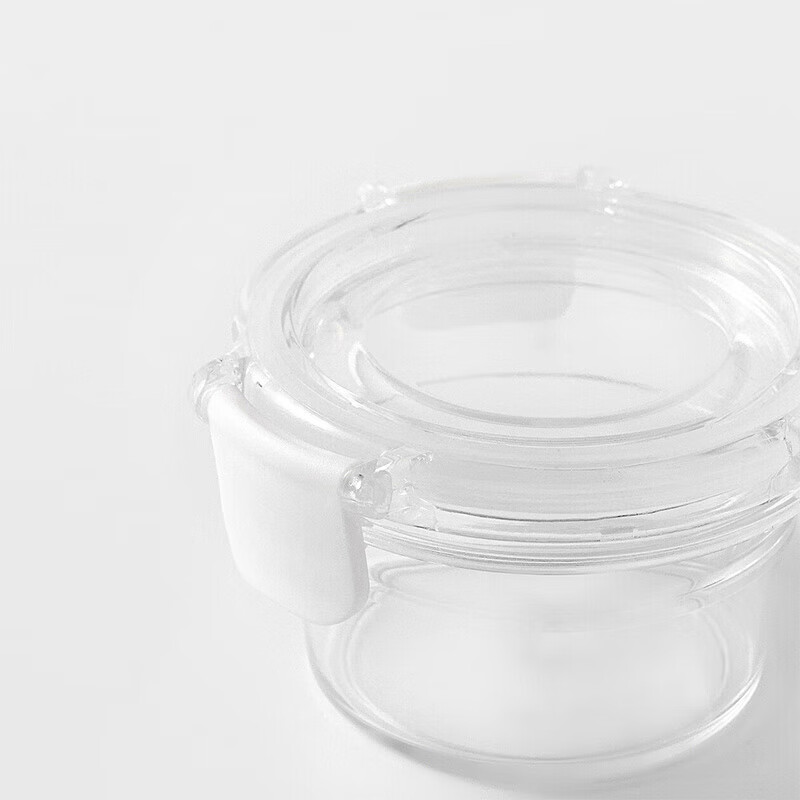 MUJI copolyester storage container round storage jar lunch box food storage S diameter 90*height 49mm 115ml