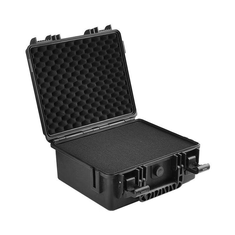 Baolian protective box instrument equipment box storage box vehicle protection tool box waterproof and shockproof multi-functional portable safety box 395*320*170mm with sponge lining