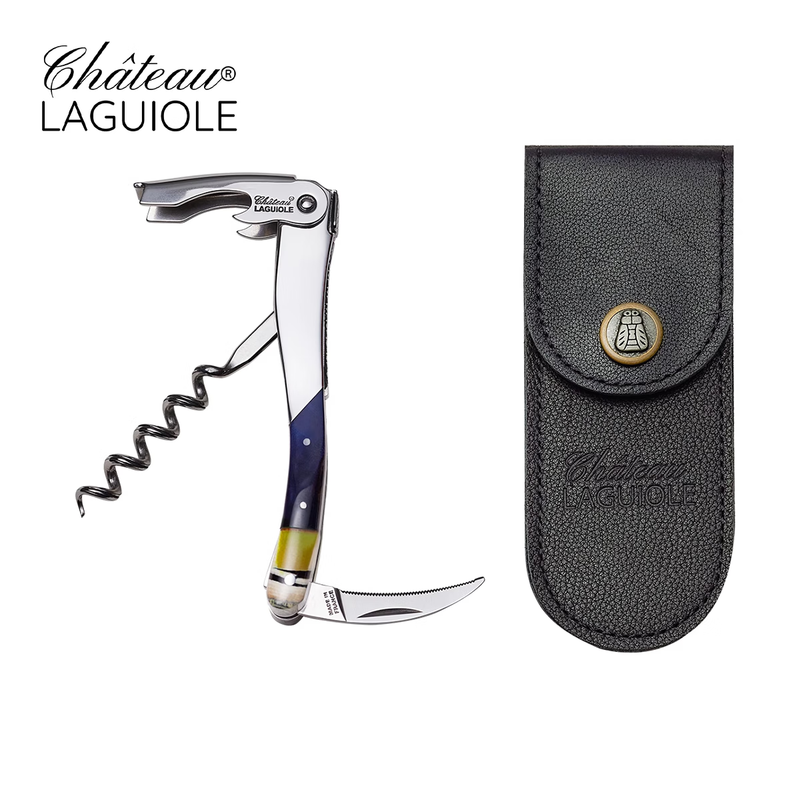 Chateau Laguiole France imported Chateau Laguiole mammoth ivory handmade wine knife red wine bottle opener Mammoth molar B type 0303
