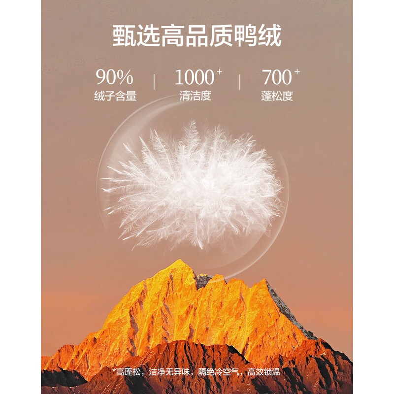 Demana high thermal insulation shirt, winter cold weapon 90 duck down adjustable waist, large patch pockets, down jacket for small women