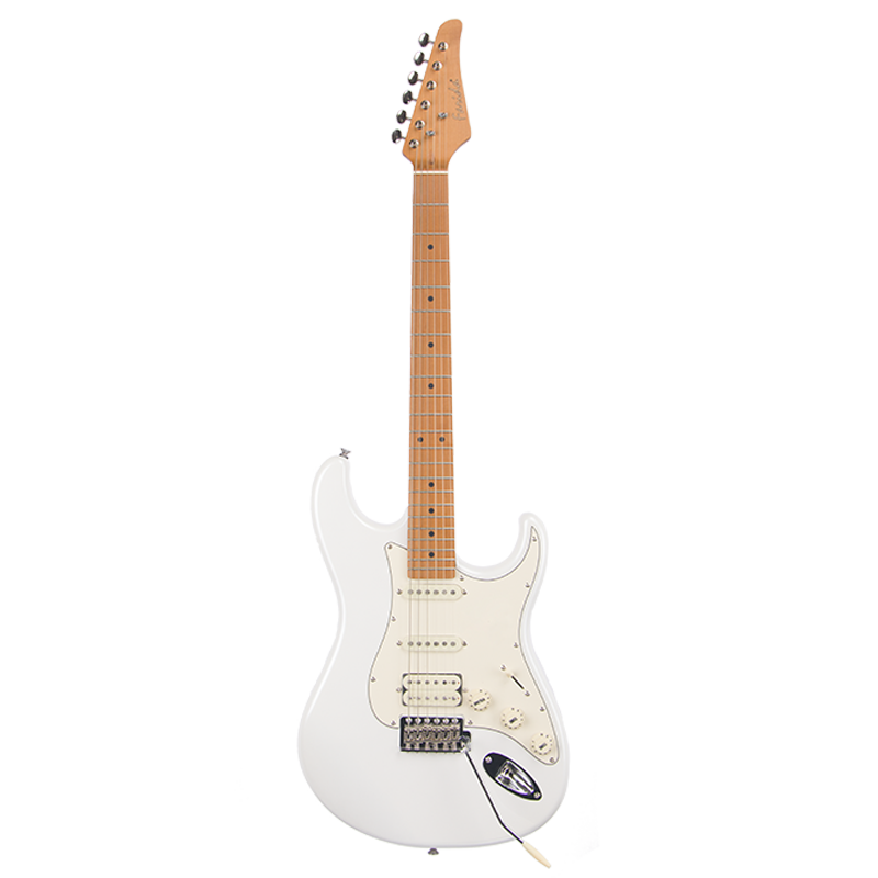 Farida Electric Guitar F5020 F2020 Beginner's Single Rock Single Single Double Electric Guitar 39-inch Metallic White F5020 MWH Single Single Double