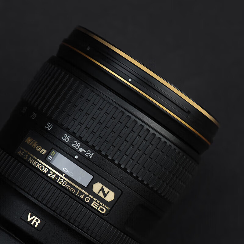 NiSi ultra-thin copper frame UNC uv mirror 72mm filter (gold frame) double-sided multi-layer coating SLR mirrorless camera lens protection filter suitable for Nikon, Canon and Sony