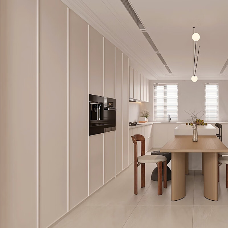 Wen Yijia customizes the whole house, customizes modern French cream style whole cabinets for small apartments, customizes kitchen cabinets and furniture, makes an appointment to measure and design 1 meter