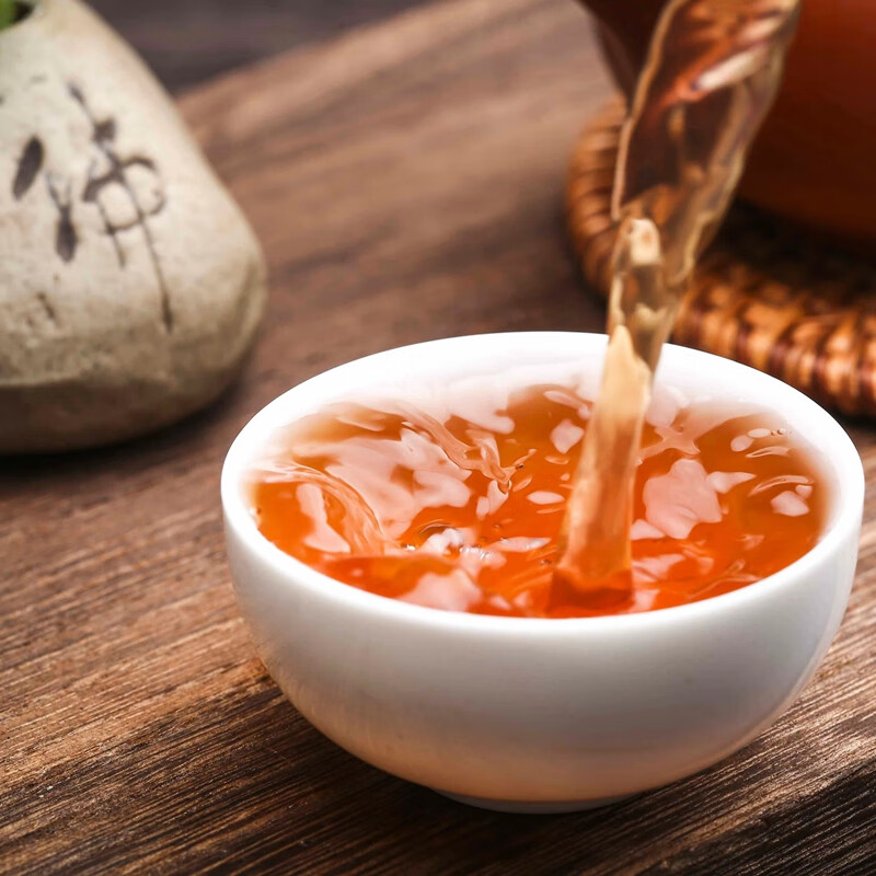 Manyexiang Dahongpao AB021 Wuyi rock tea strong-flavor oolong tea small bubbles 1 can 250g