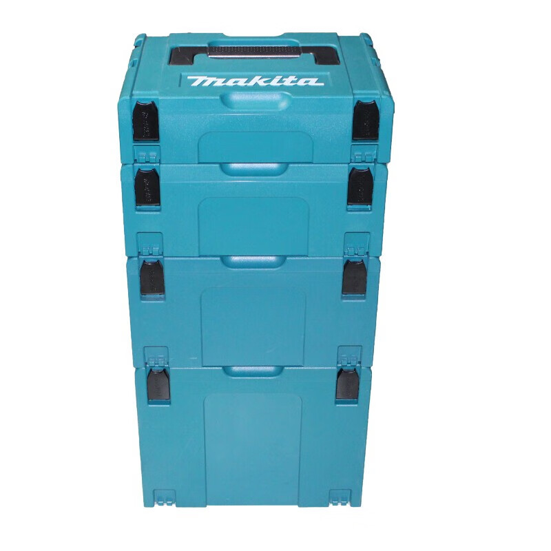 Makita (MAKITA) tool box combination box large car storage box tool box plastic carrying box No. 4 quick connection box 199855-9