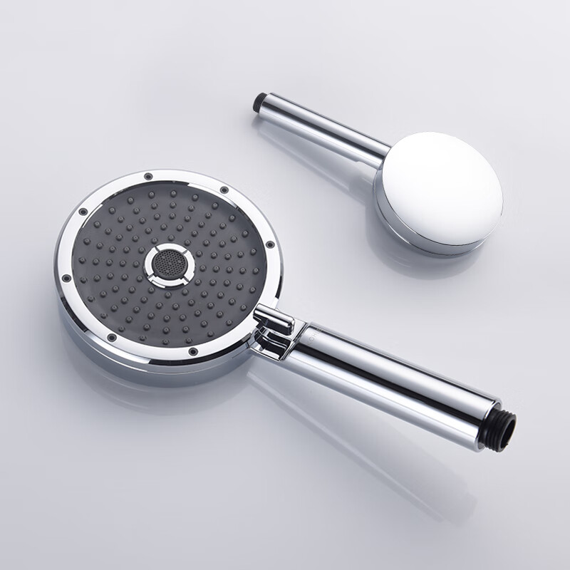 Kohler Star Enjoy supercharged shower head single head shower set spray handheld showerhead universal three-function household large water outlet silver spray handheld