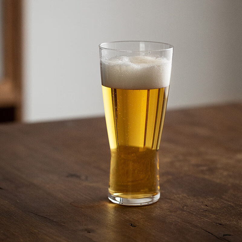 TOYO-SASAKI GLASS brand official flag Japan imported Toyo Sasaki tulip cup Japanese-style household beer cup craft cup Qingyun beer cup 410ml
