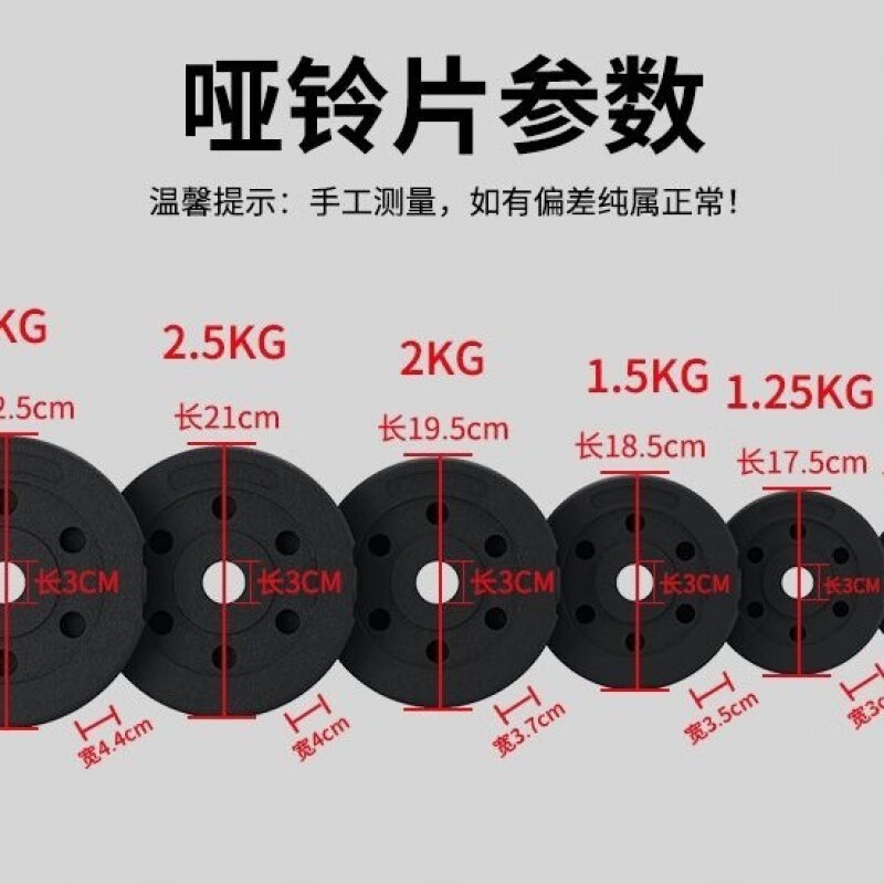 Chaosihui dumbbell brand, dumbbell plates, single dumbbell plates, 2 5kg dumbbell plates