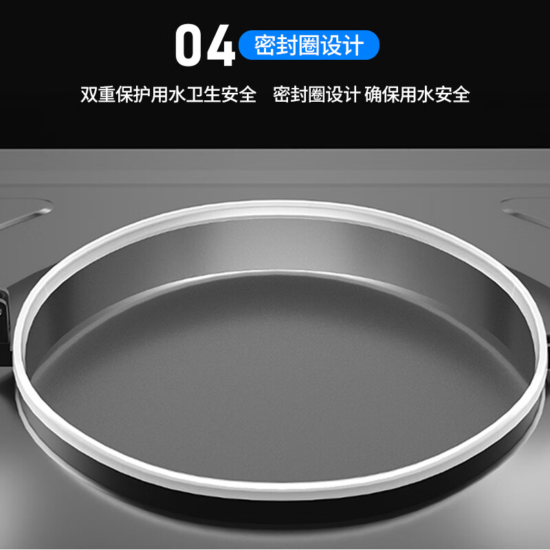 Jingwei 304 stainless steel water tank 0.25 tons 0.5*0.5*1.38m large capacity water storage tank with tripod JWZ1119