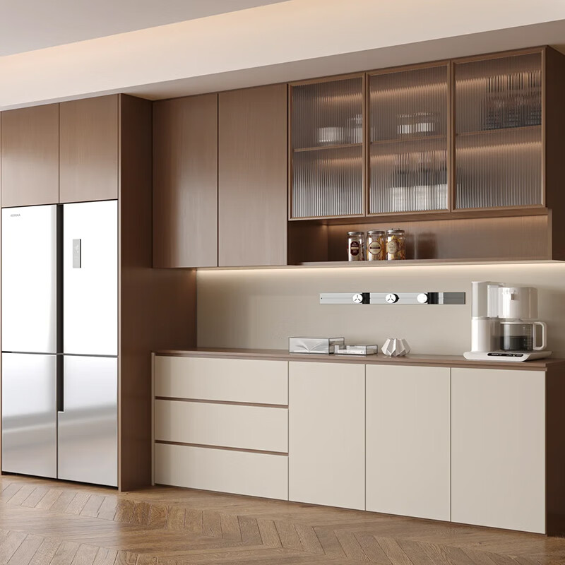 Extraordinary wood inside and outside made by Dawangye Customized Living Room Sideboard Integrated Wall Cabinet Living Room Storage Cabinet TV Cabinet Wine Cabinet Bedroom Wardrobe Dawangye Multi-layer Board Whole House Customized Package