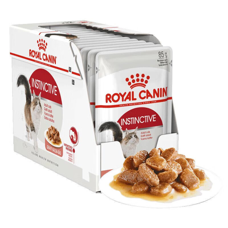 Royal Imported Staple Food Wet Food Pack Cat Nutrition Kitten Milk Cake Can Adult Cat Full Price Mousse Soft Pack 85g*12 Pack Royal Adult Cat (Meat Soup) 85g*12