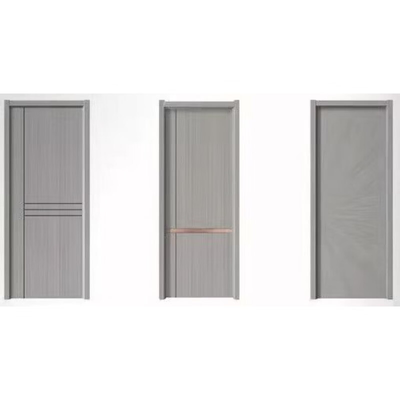 Simple zero-degree dry paint door solid wood composite environmentally friendly paint-free door anti-corrosion light luxury custom interior door bedroom concierge door single door leaf