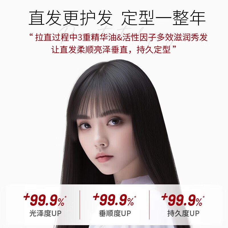 Shiseido Professional Hairdressing (SHISEIDO PROFESSIONAL) Protein Correction Straightening Cream Smoothener Hair Straightening Cream Straightening Hair Softening and Styling One-comb Straightening for Men and Women Home Imported Softening Cream + Styling Agent Suitable for Normal Hair Type