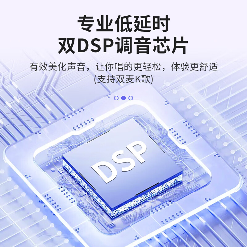 Yangsheng Wireless TV Microphone K Singing Sound Card Noise Reduction Microphone Singing Elderly Family KTV Suitable for TV Version Xiaomi TV Special Dual Wheat