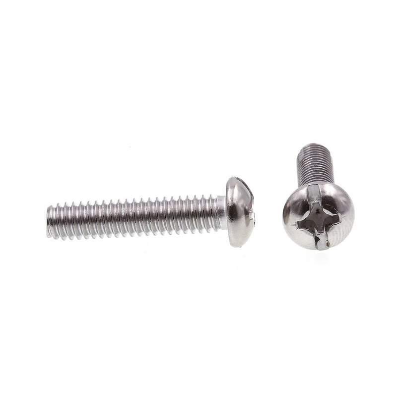 Prime-Line9003018 Machine screw, round head, slotted/cross combination