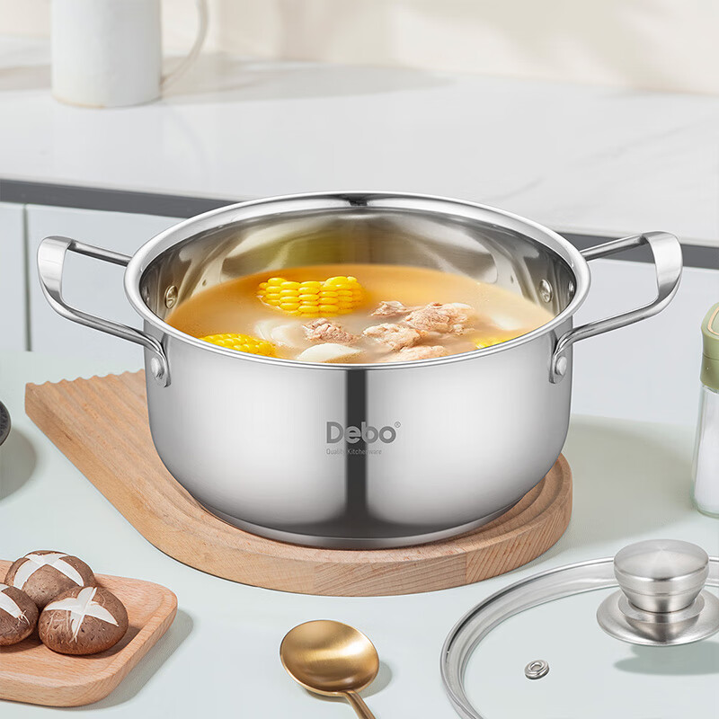 Debo Debo Cosca stainless steel soup pot