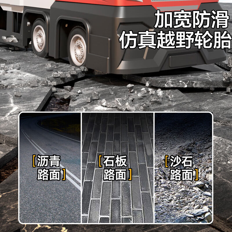 Enbe family children's toy car 3-6 year old boy alloy car ejection rail transport fire deformation truck New Year gift