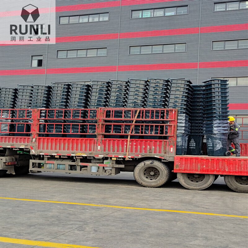 180L240L360L extra large outdoor trailer sanitation classification plastic trash can thickened community property pulley 360L extra thick can be trailered