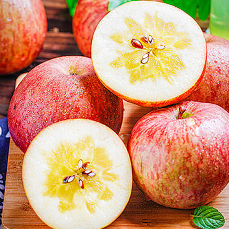 Jingxiansheng Yunnan Zhaotong Chou Apple, net weight 4 catties, single fruit starting from 180g, fresh fruit