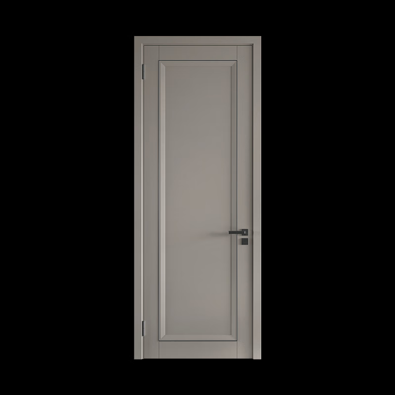Bedroom door interior door Mengtian wooden door water paint environmental protection simple European solid wood composite door Shanhai 4M21 mixed oil